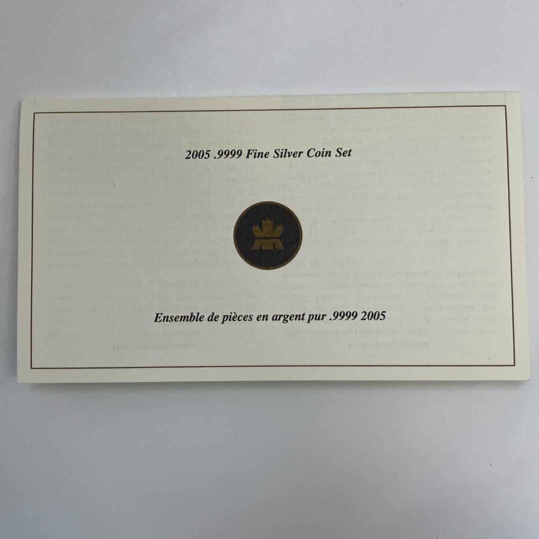 カナダ王立造幣局発行 Lynx ファインシルバー4枚セット 2005年