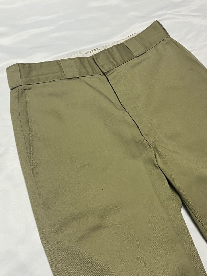 90s Dickies874 USA製 32×30 ベージュ チビタグ