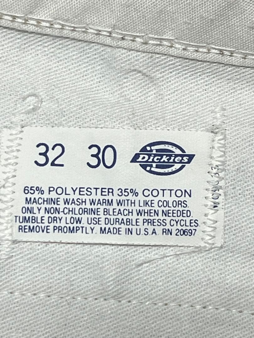90s Dickies874 USA製 32×30 ベージュ チビタグ