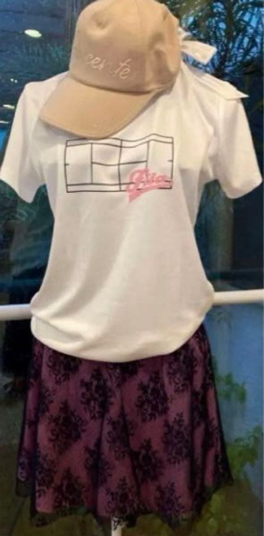 No.707 FILA 重ねチュールのゴージャス可愛いスコート☆XL☆新品☆