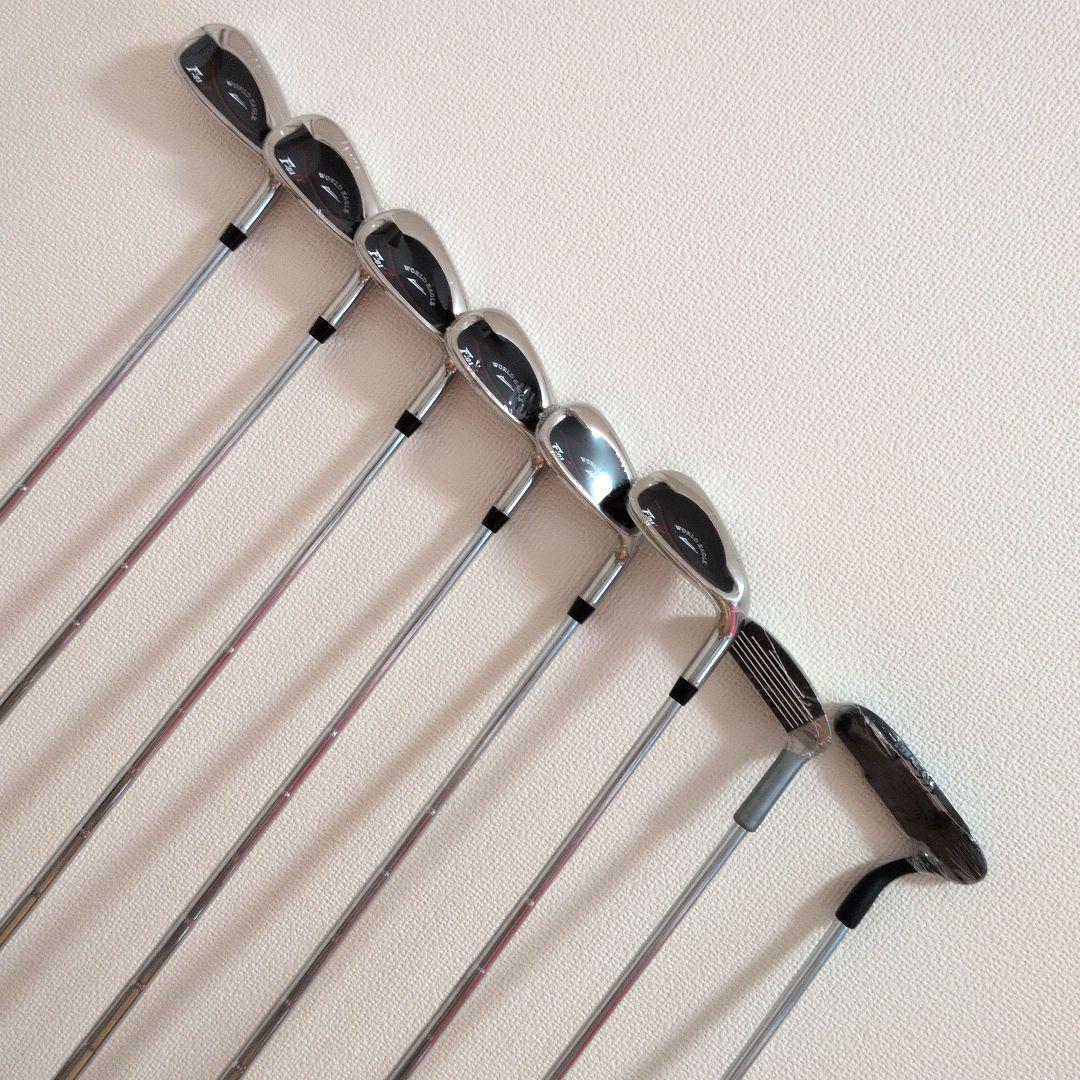 【新品】ワールドイーグル F-01 クロス／11本クラブ+ 軽量スタンドバッグ付