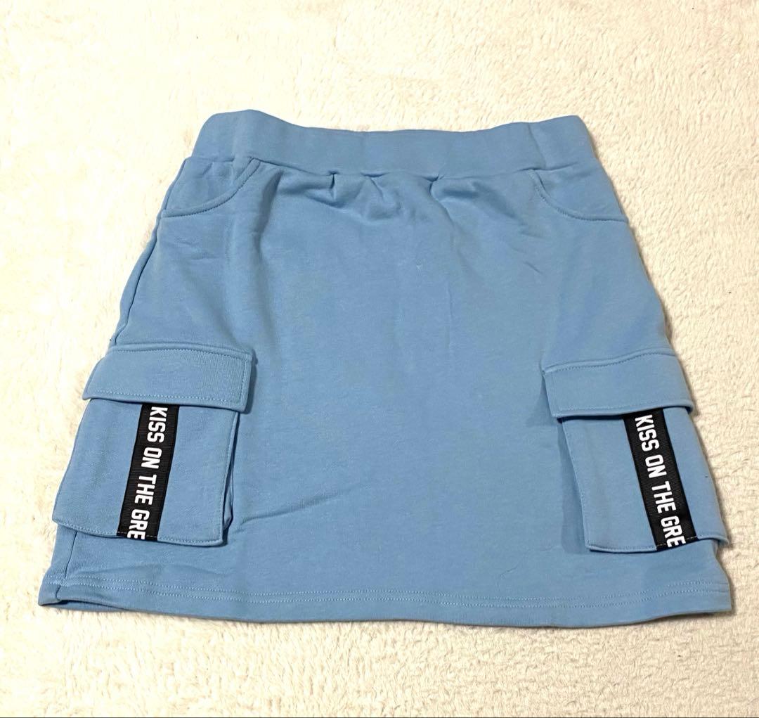 キスオンザグリーン　ゴルフウェア　 裏毛　セットアップ　トップス　スカート