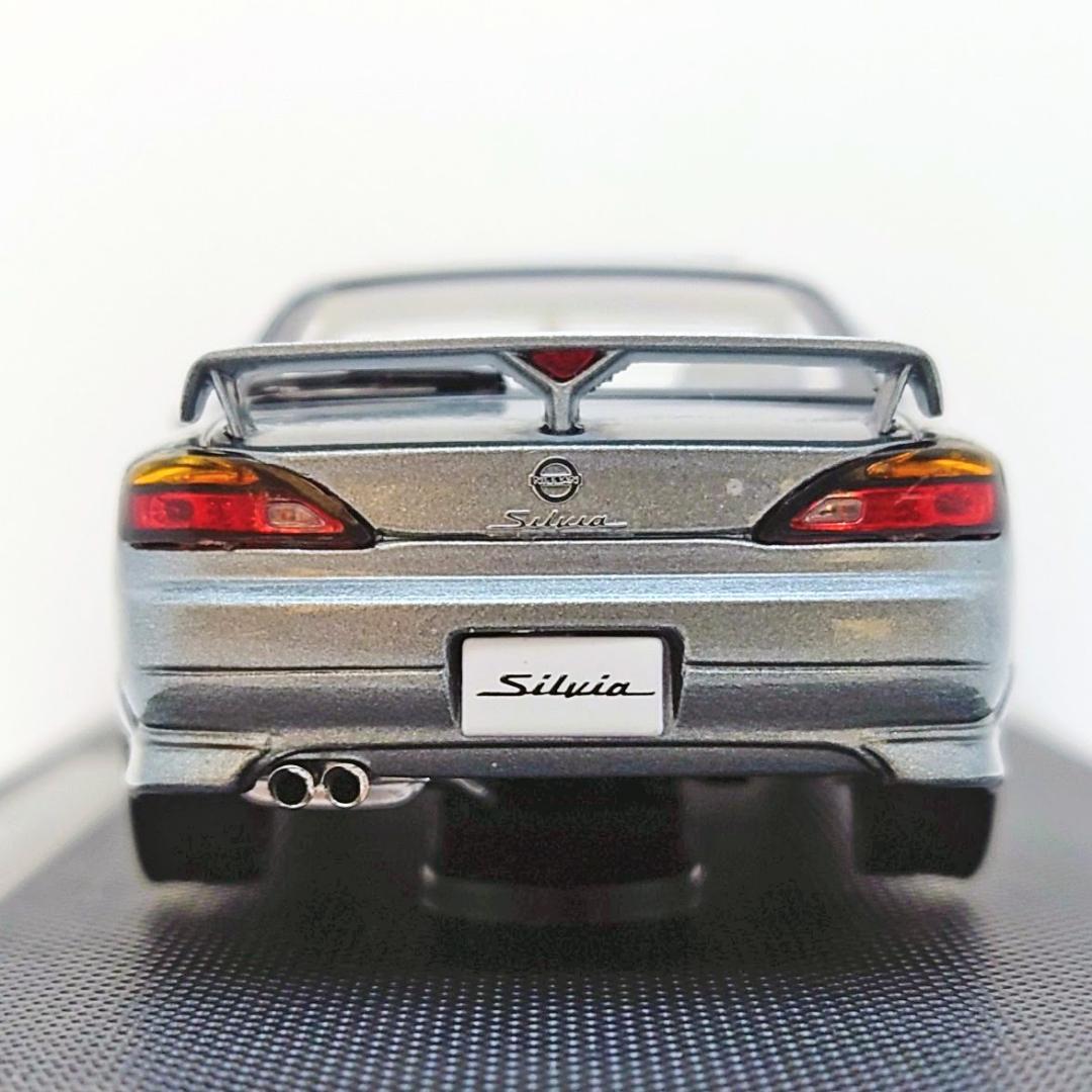 未使用　EBBRO　ニッサン　シルビア　スペックR　 S15　1999　シルバー