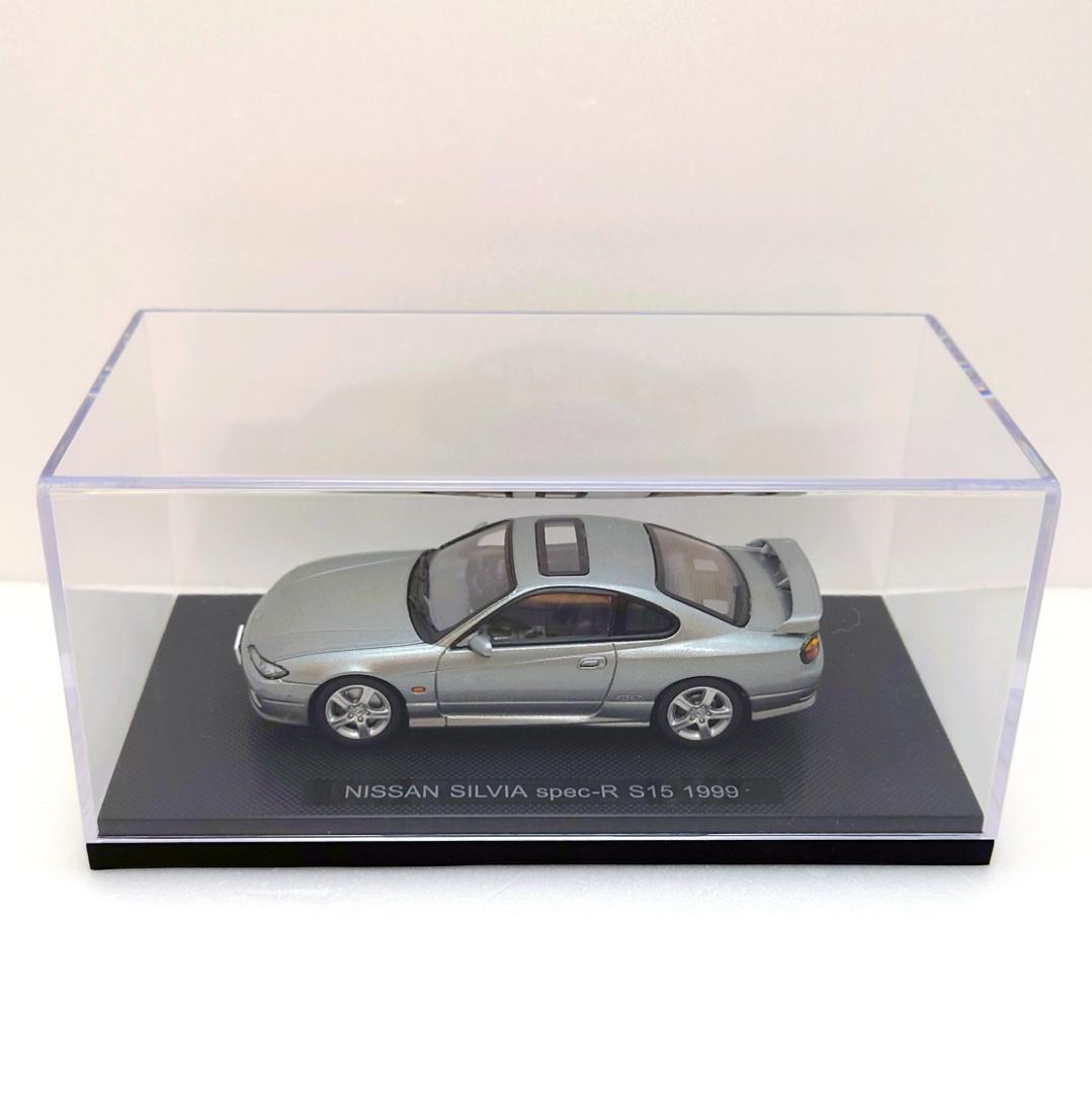 未使用　EBBRO　ニッサン　シルビア　スペックR　 S15　1999　シルバー