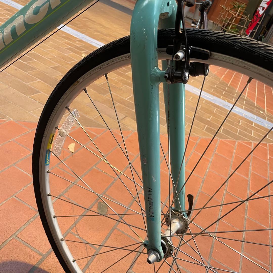 【美品】 ビアンキ カメレオンテ タイヤチューブ新品 発送可 165cm-175