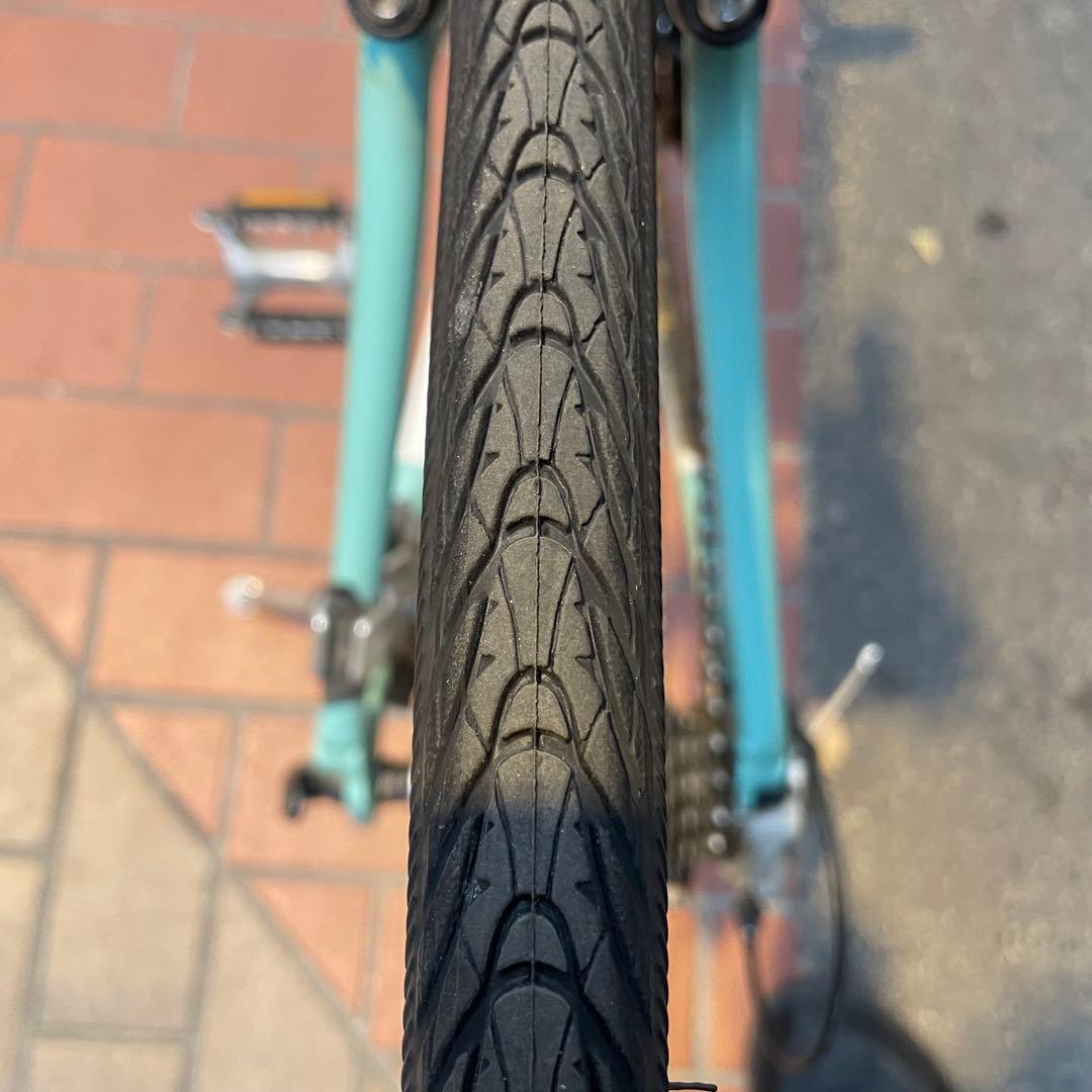 【美品】 ビアンキ カメレオンテ タイヤチューブ新品 発送可 165cm-175