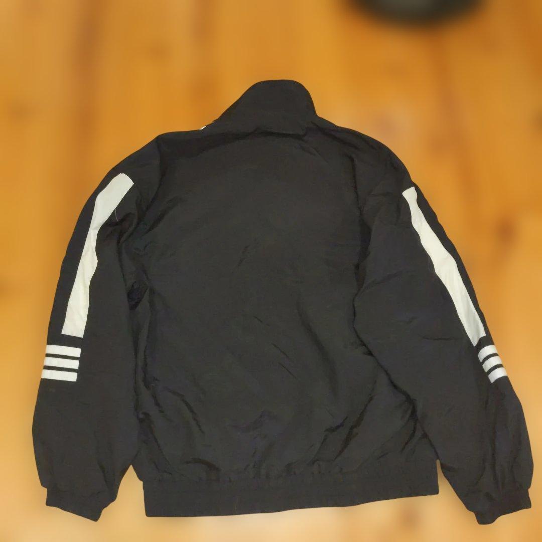 90's adidas ジャージセットアップ 黒/白　アディダス
