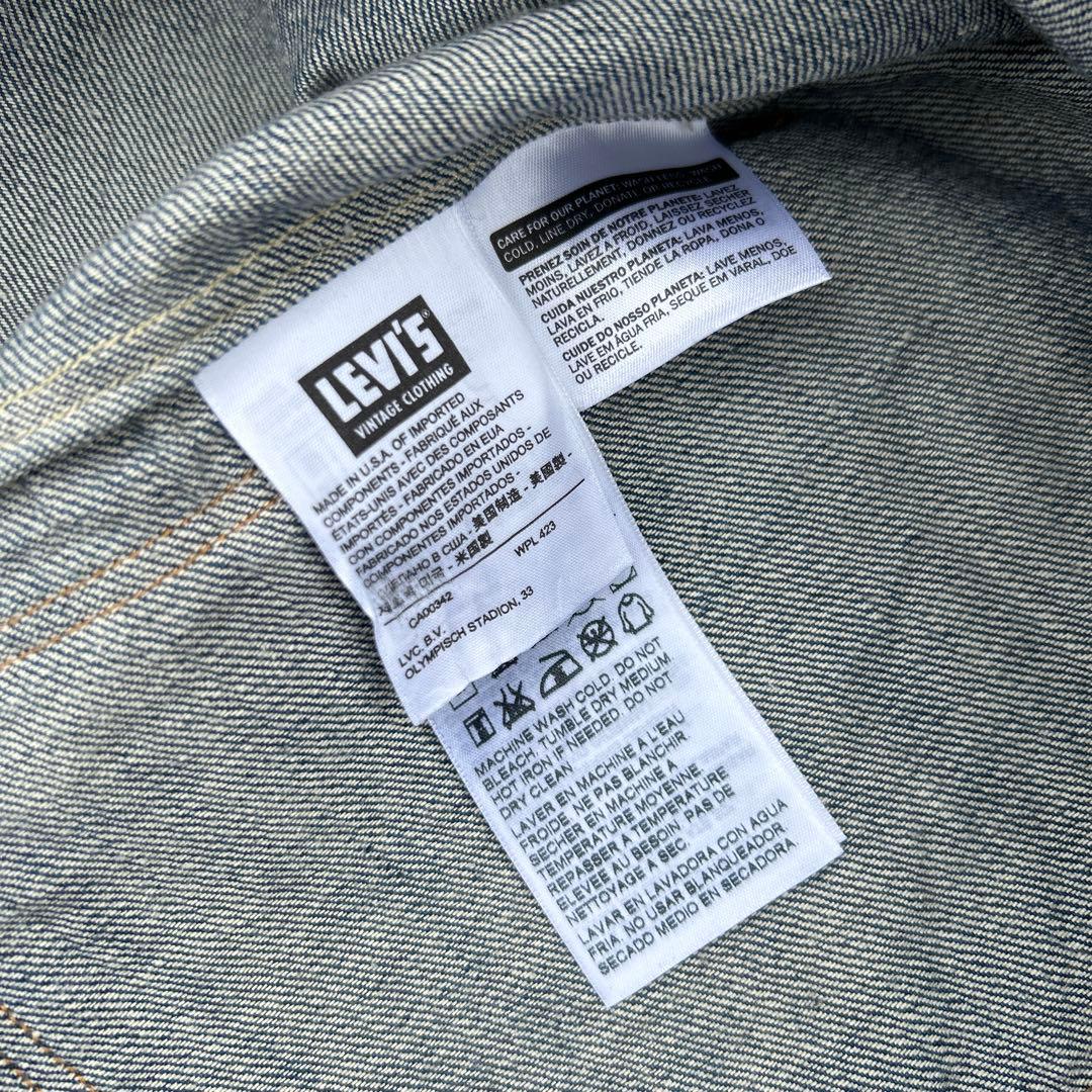 【希少】Levi's vintage clothing アメリカ製 セットアップ