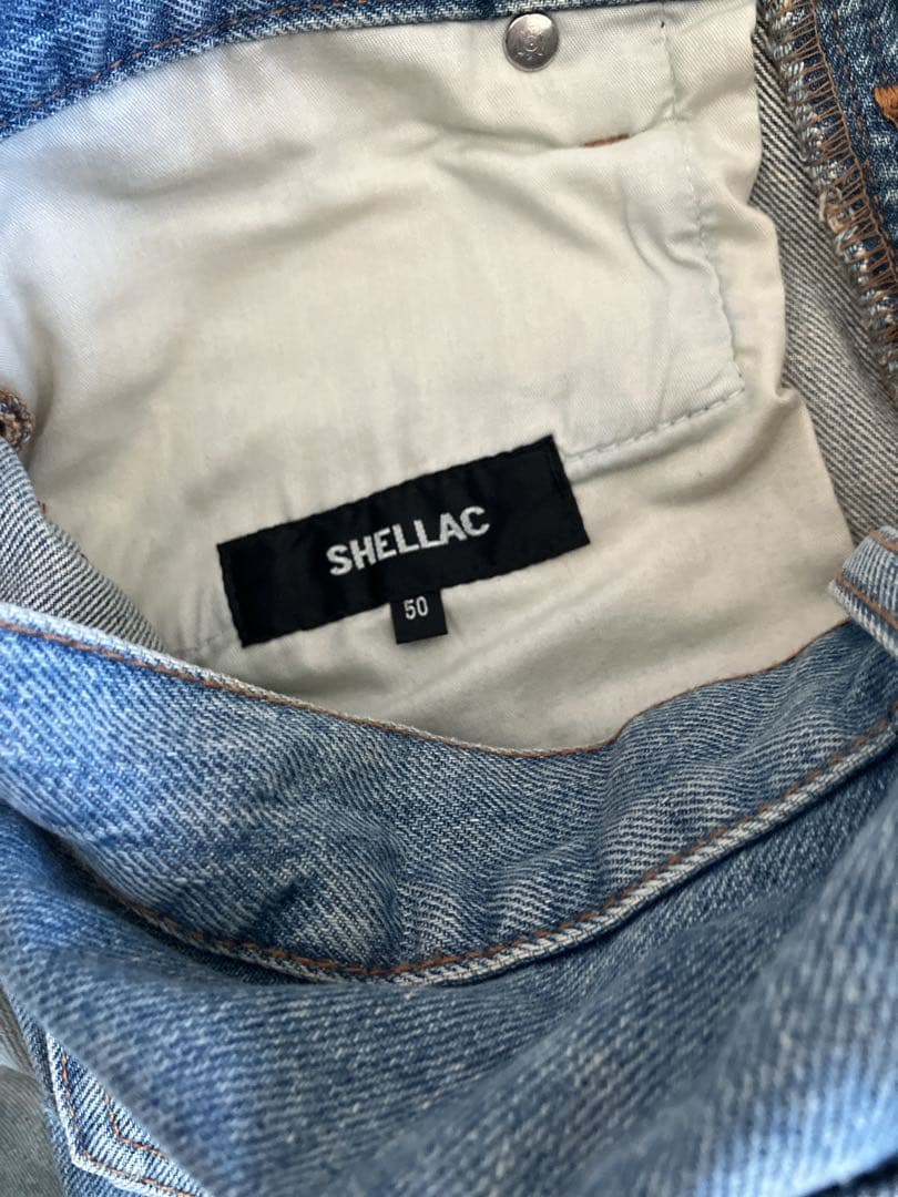 パンツ 00s SHELLAC denim archive flare y2k