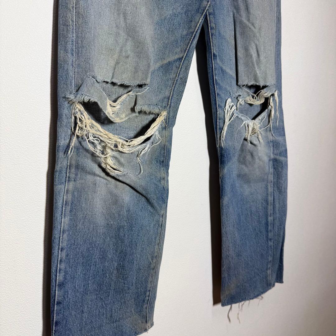 ハ*ダ様 80s Levi's 501XX USA製 W32 カットオフ リメイ