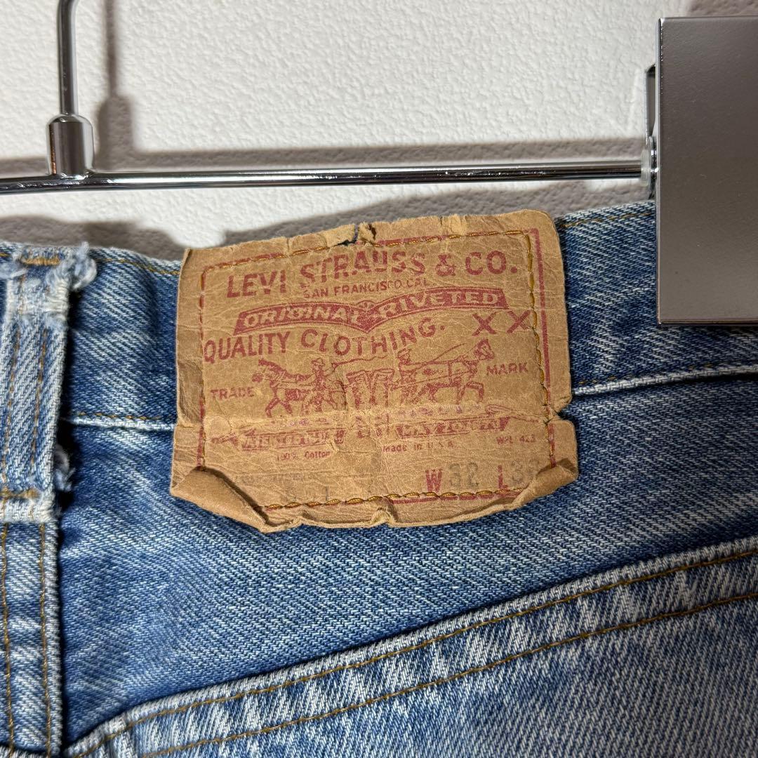 ハ*ダ様 80s Levi's 501XX USA製 W32 カットオフ リメイ