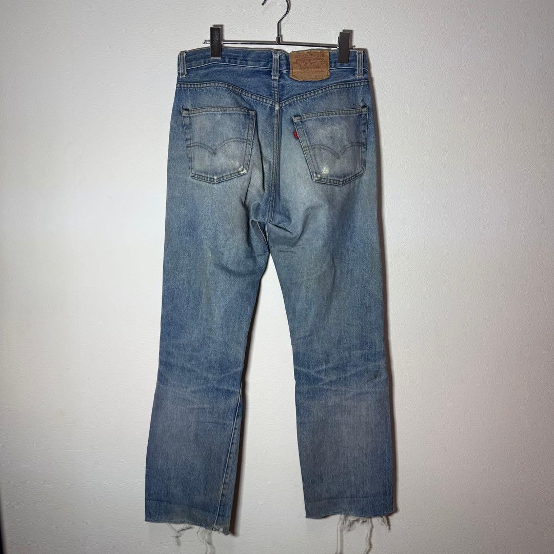 ハ*ダ様 80s Levi's 501XX USA製 W32 カットオフ リメイ
