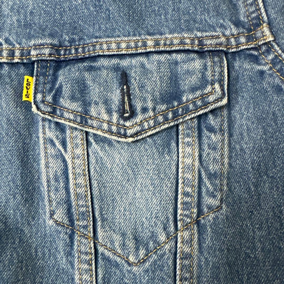 値下げ リーバイス スヌーピー Levi’s SNOOPY Gジャン デニム L