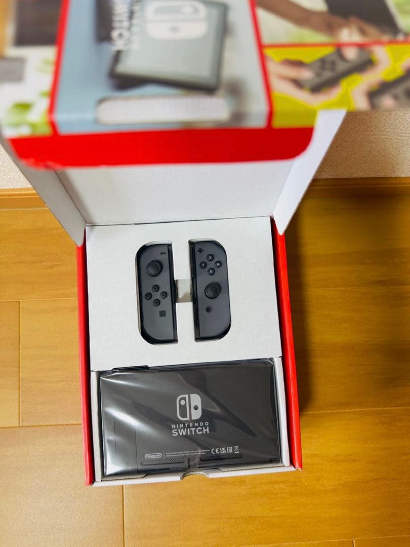 NINTENDO SWITCH 本体 グレー 付属品完備