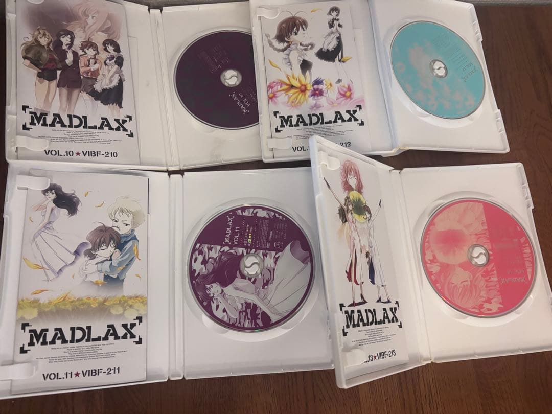 MADLAX DVD 全13巻セット（1巻のみBOX付）