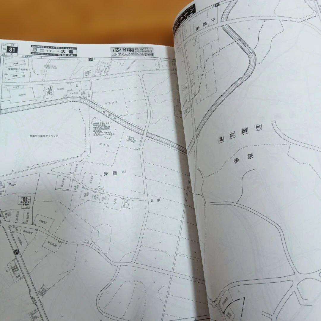 東風平町　沖縄 　2002年版　ゼンリン住宅地図