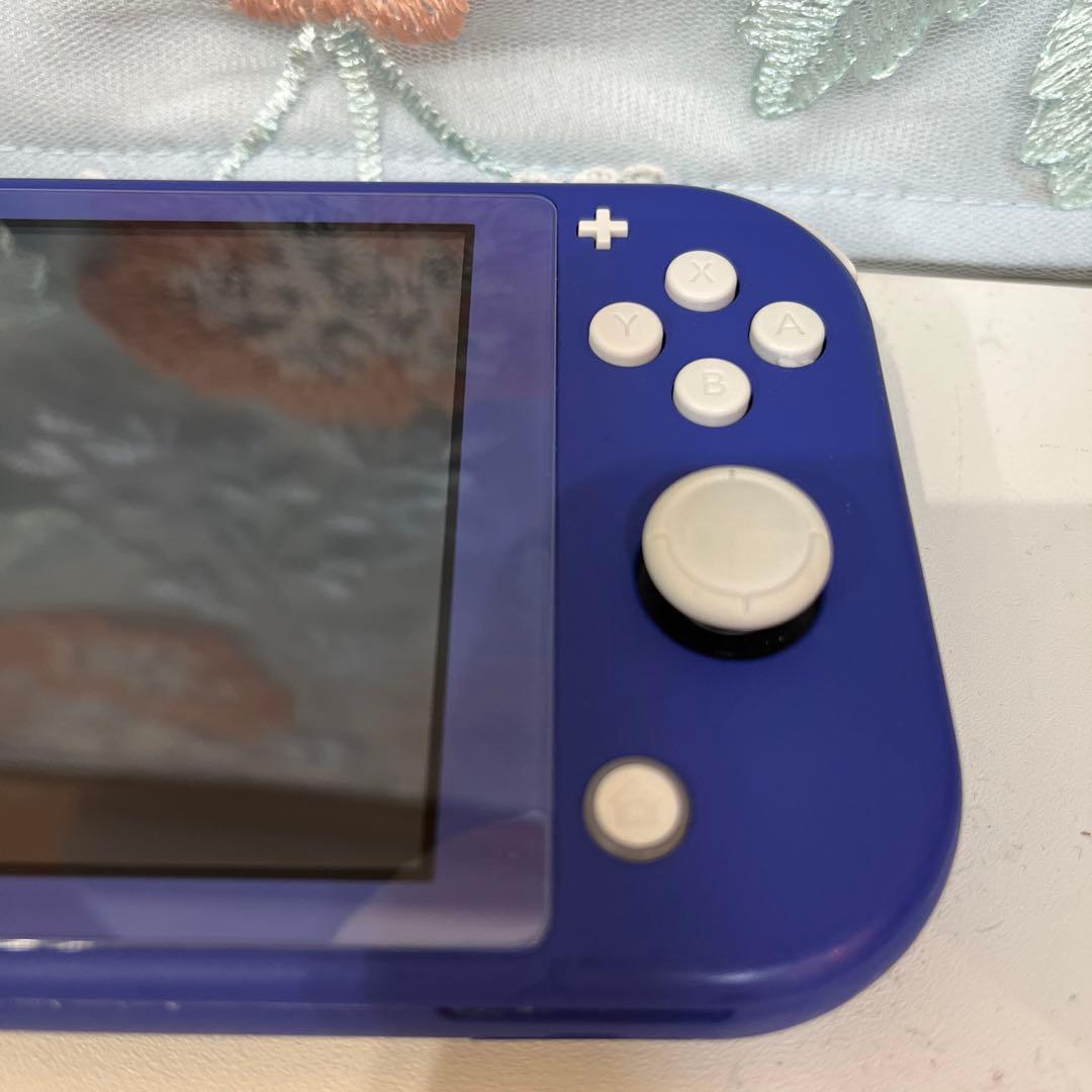 Nintendo Switch Lite 青　ジャンク品（水没しました）