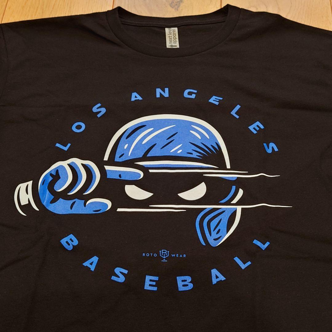 大谷翔平 ROTOWEARデコルテポーズTシャツ ドジャース　Mサイズ