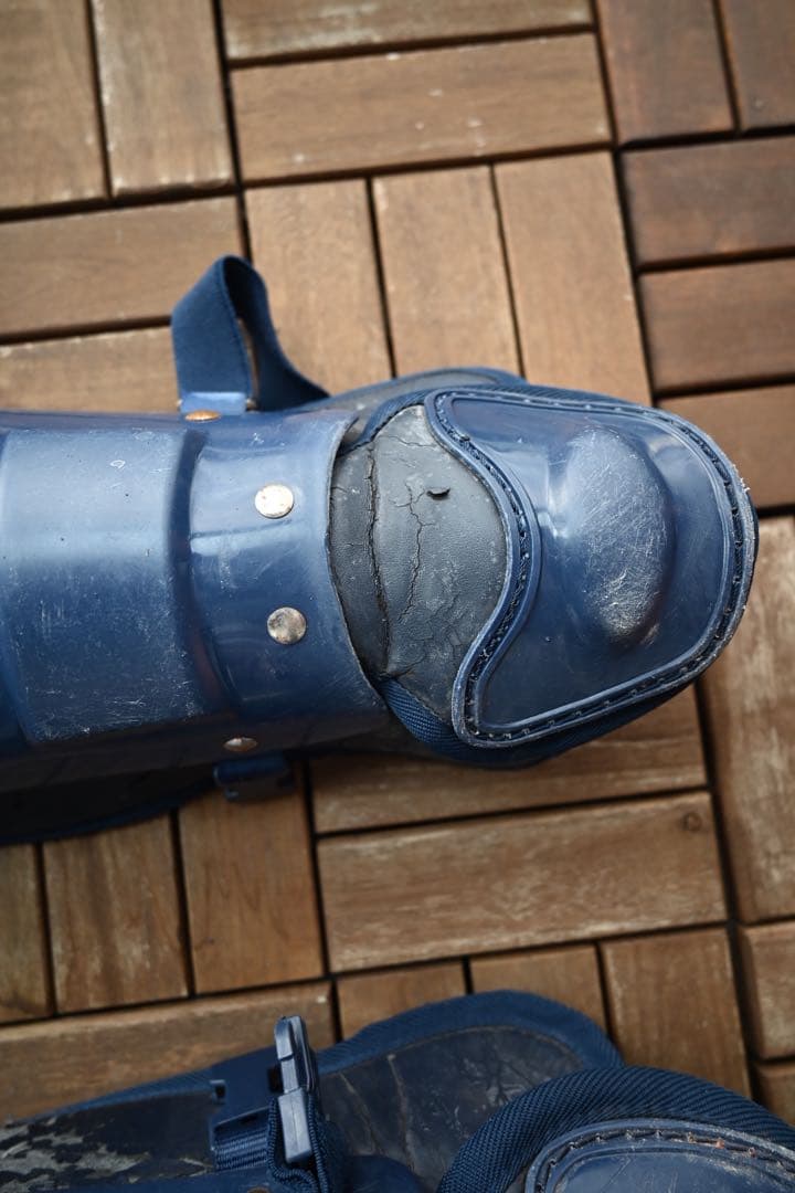 ミズノ　キャッチャー防具4点セットJSBB Lサイズ ネイビー