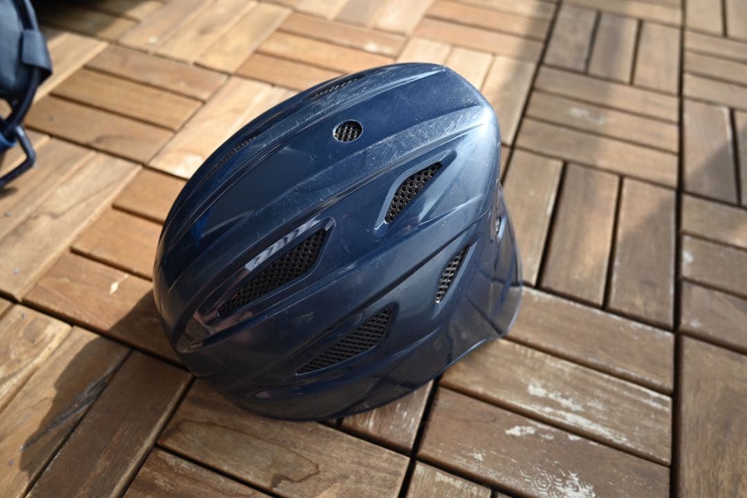 ミズノ　キャッチャー防具4点セットJSBB Lサイズ ネイビー