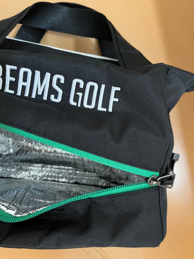 BEAMS GOLF ブラックカートバッグ保冷保温機能
