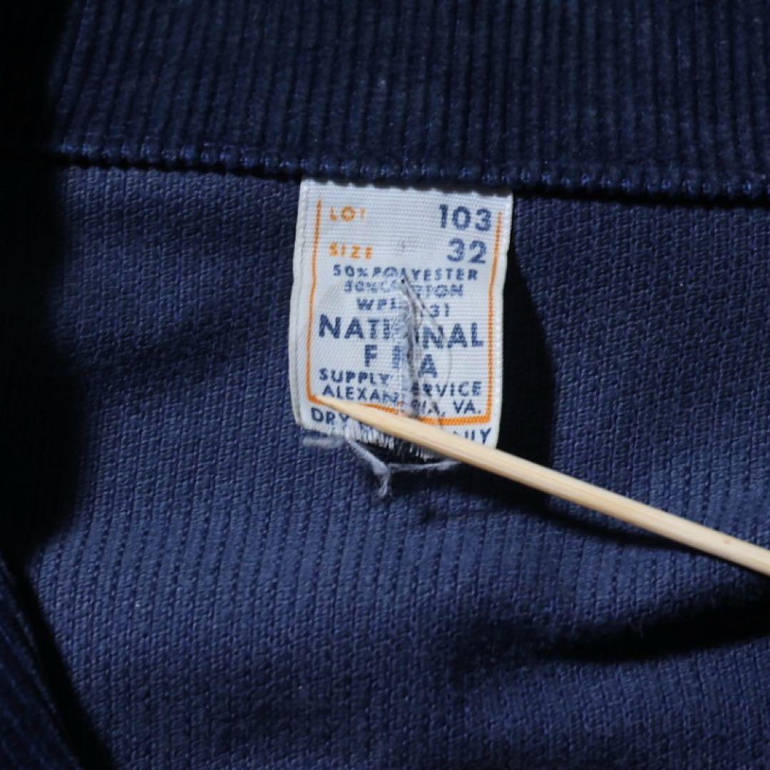 70s FFAジャケット コーデュロイ 刺繍 TALON USA製 lot103