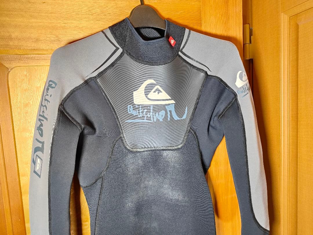 【良品】QUIKSILVER　正規品　高級ウェットスーツ　ストレッチフルスーツ