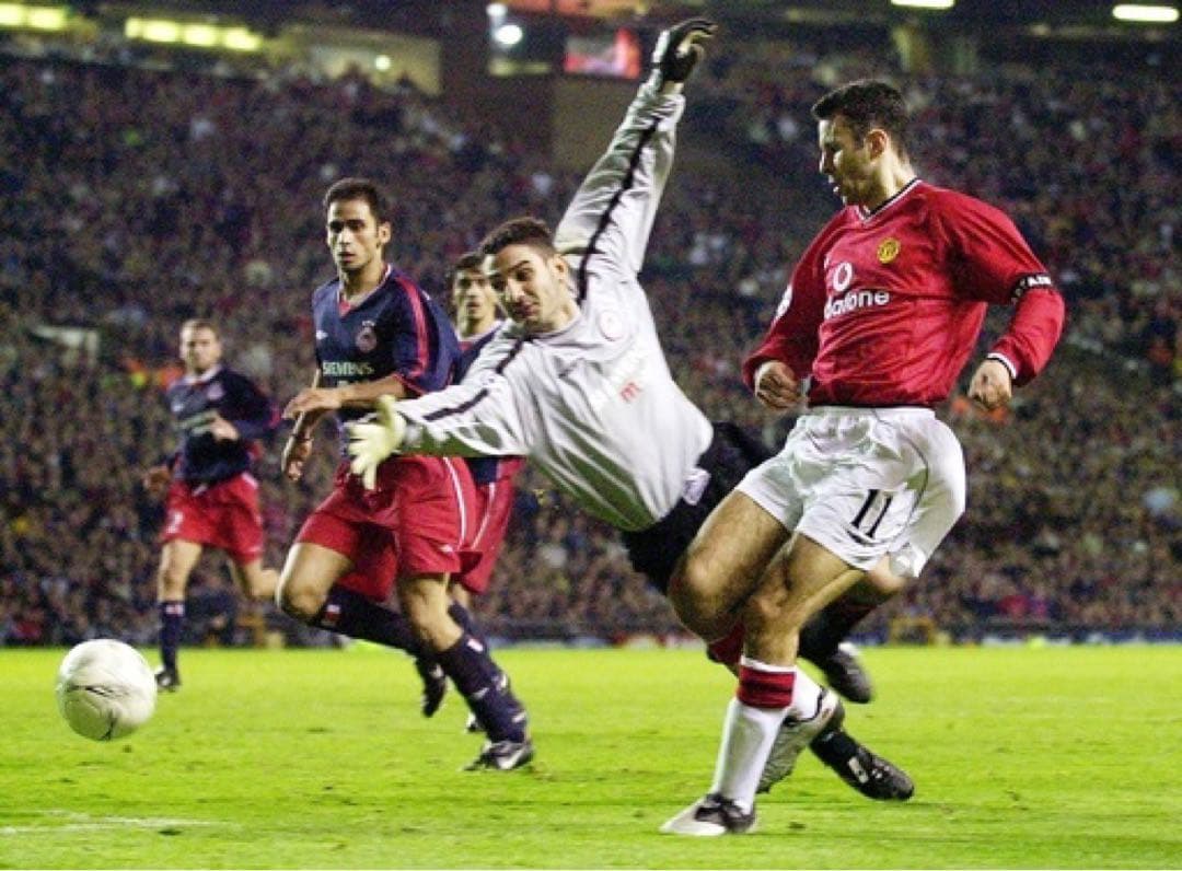 正規品　マンチェスターユナイテッド　ユニフォーム　ライアンギグス　00/02