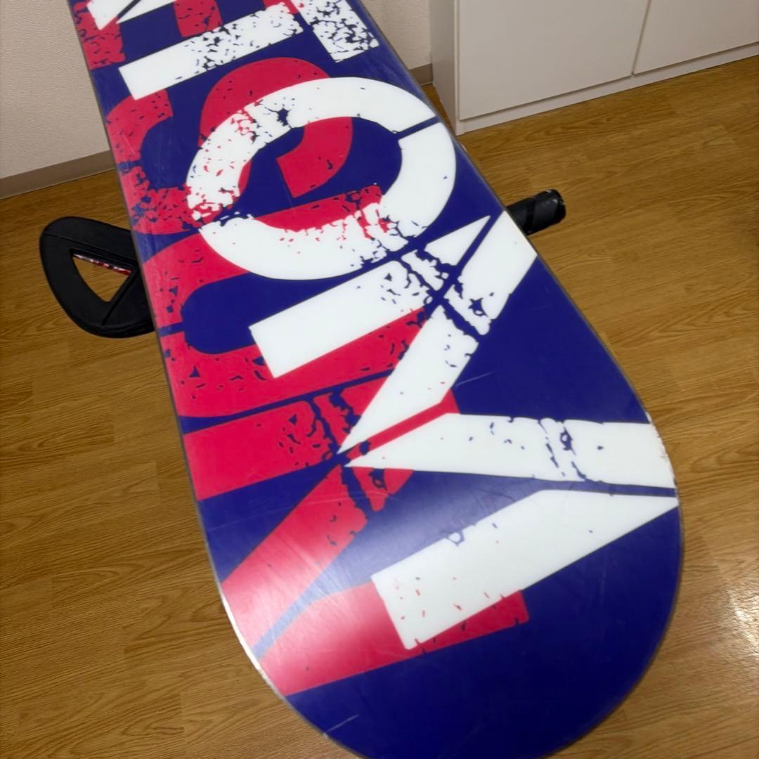 【美品】PHANTOM 150 Burton CARTEL スノーボードGRAY