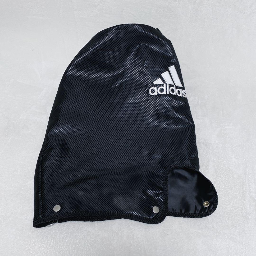 美品　adidas アディダス　キャディバッグ　ブラック　ホワイト　9型　黒　白