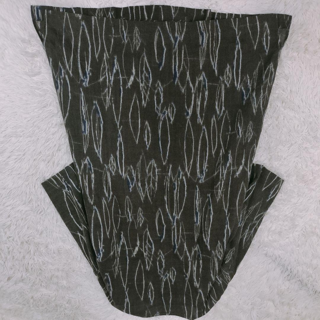 Plantation ウールロングワンピース M 総柄