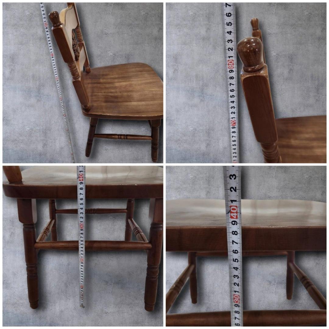 British Antique Wooden Chair 北欧風　カントリー