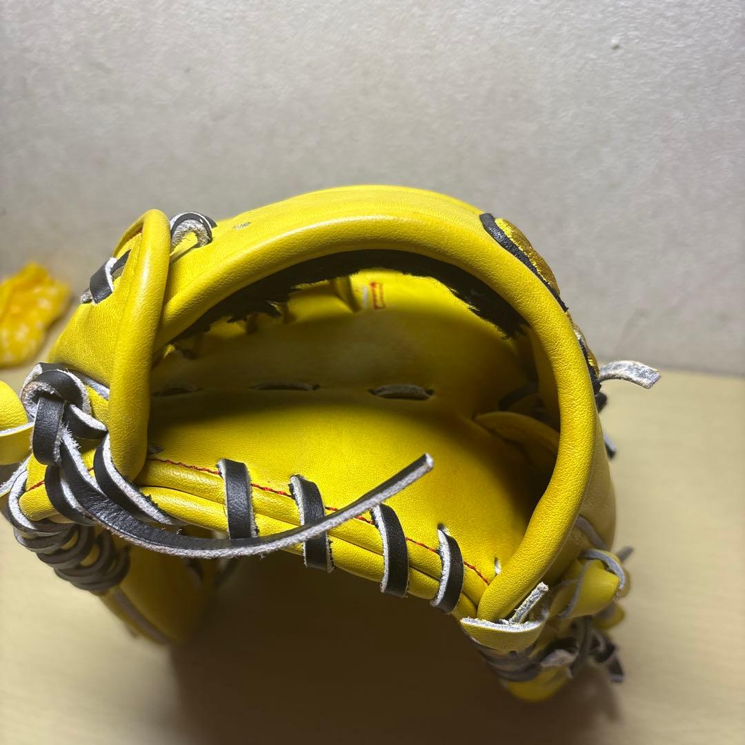 ワールドペガサス 硬式用 右投げ内野手サイズ6 ゴールドブラウン