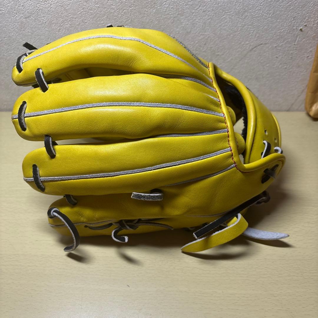 ワールドペガサス 硬式用 右投げ内野手サイズ6 ゴールドブラウン