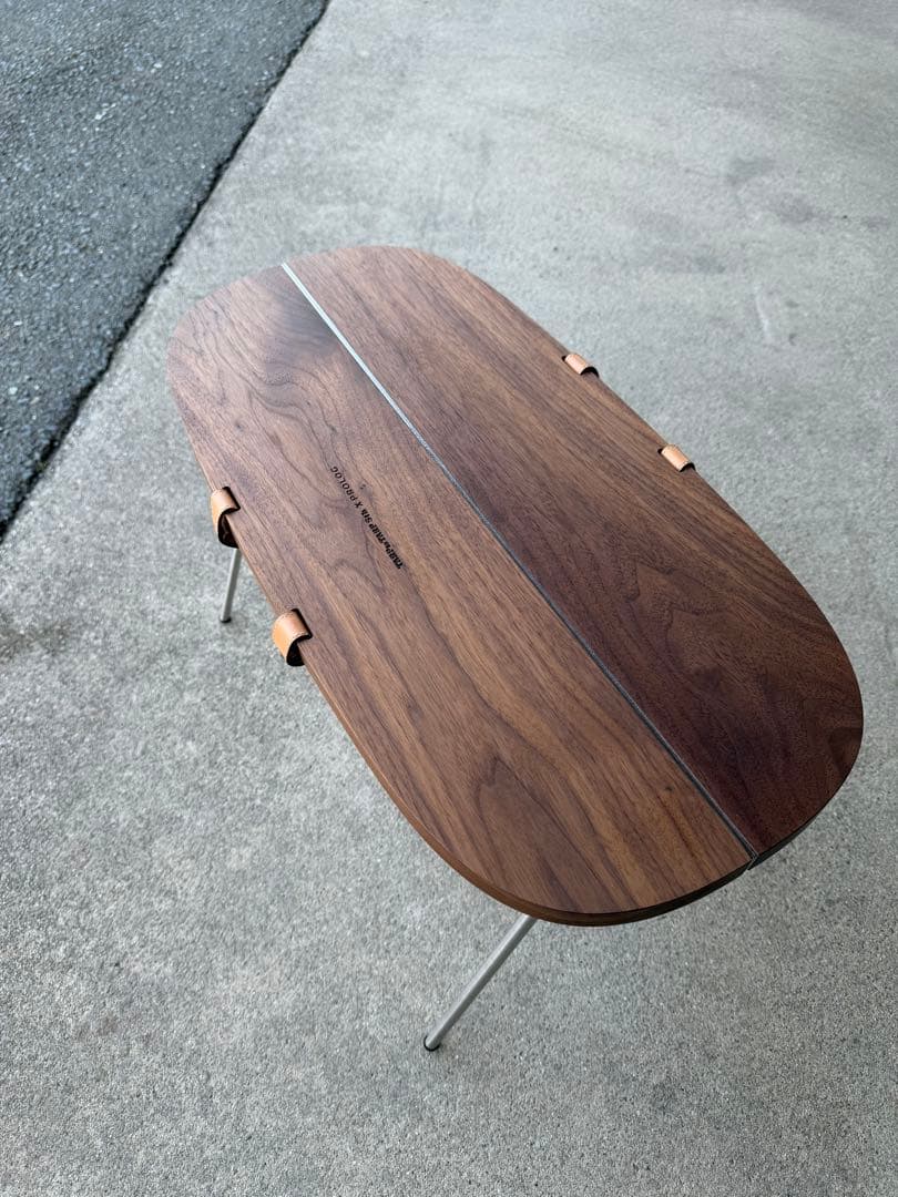 PROLOG × TARPtoTARP TOTE TABLE Walnut