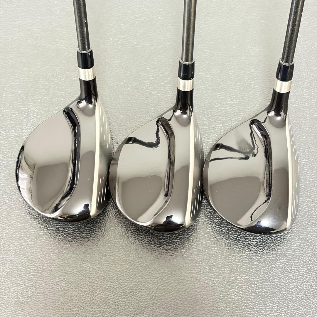 【美品】ミズノ SURE DD 15/18/21° ワンレングス 純正R 優しい