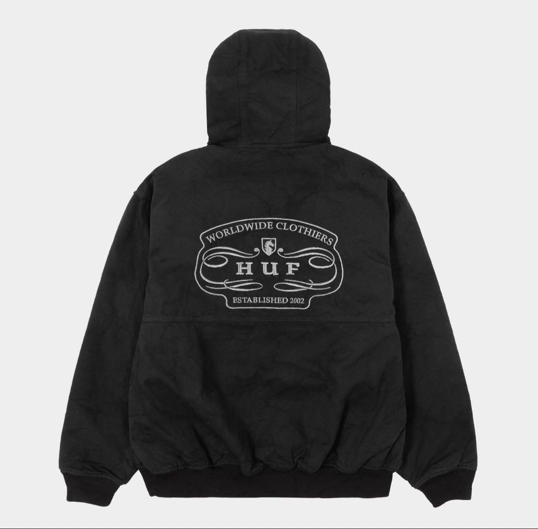ジャケット・アウター HUF WORLDWIDE CLOTHIERS HOODED JACKET