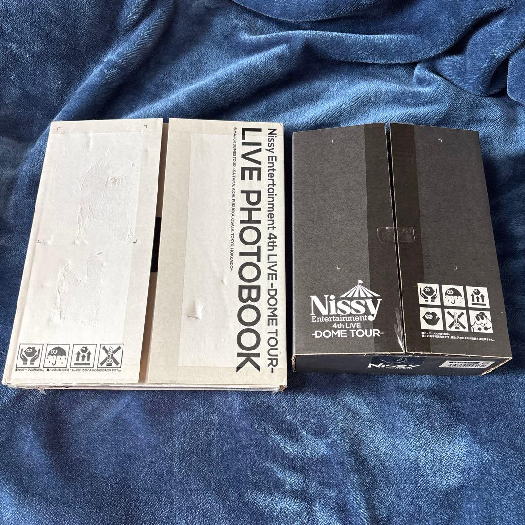 Nissy 4th LIVEブルーレイ＆フォトブックセット＋専用ダンボール付き