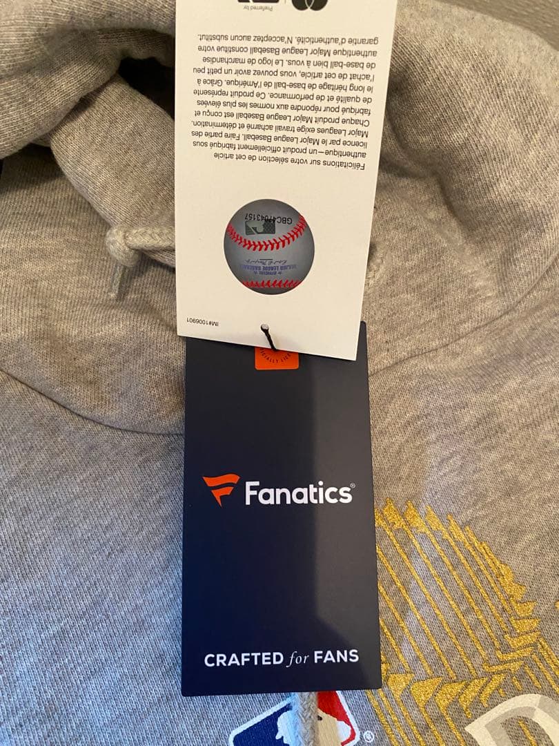 大谷翔平ドジャース2024 ワールドシリーズチャンピオン 長袖パーカーM 正規品