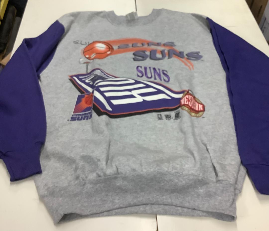 90s ヴィンテージNBA SUNSUSA制バスケットボールレーナー デッドスト