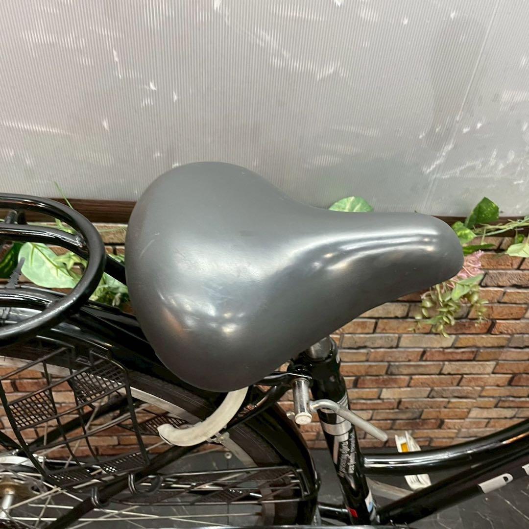 【123】一般車 ママチャリ PERSISTA ブラック 27インチ 変速付き