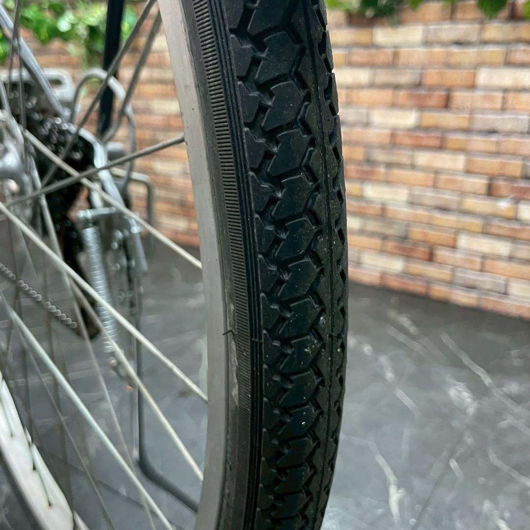 【123】一般車 ママチャリ PERSISTA ブラック 27インチ 変速付き