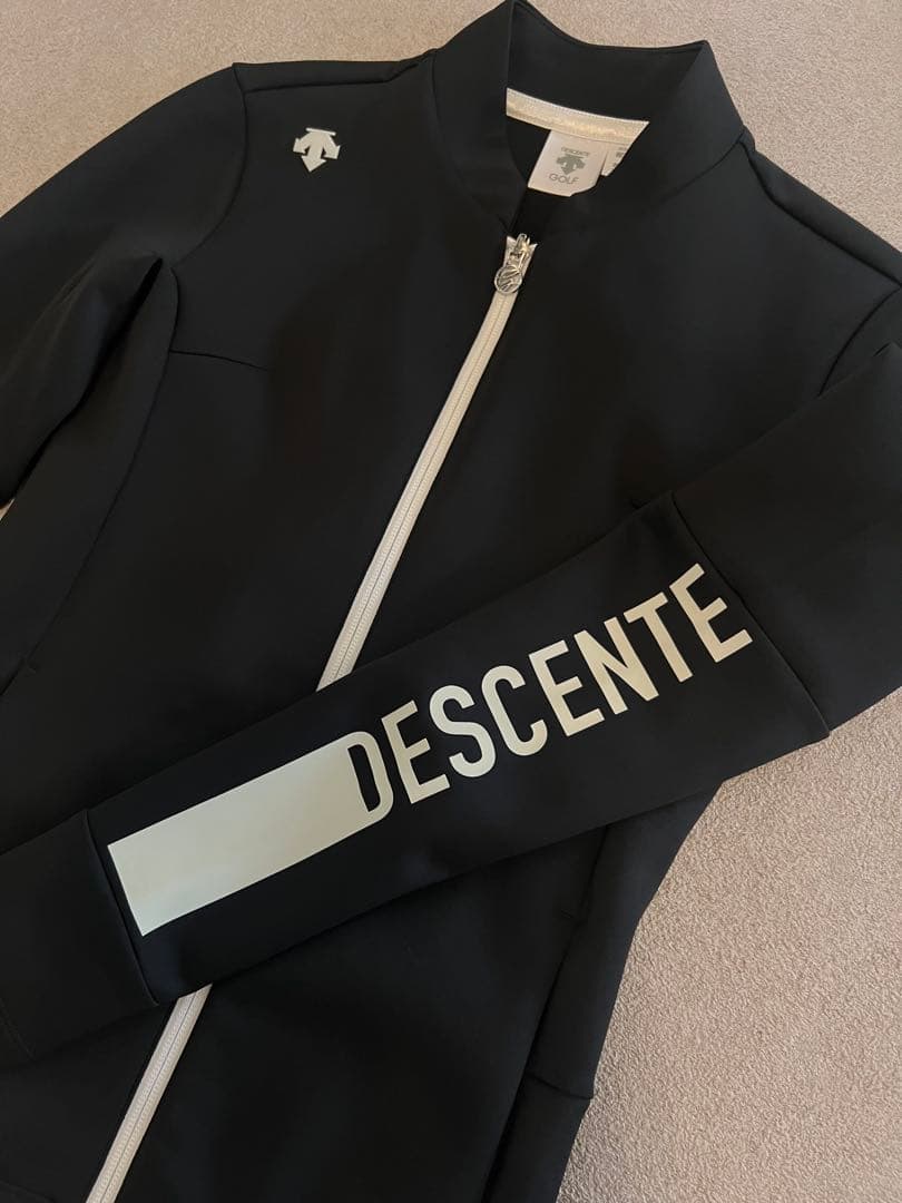 DESCENTE GOLF ブルゾン ブラックS 新品未使用品