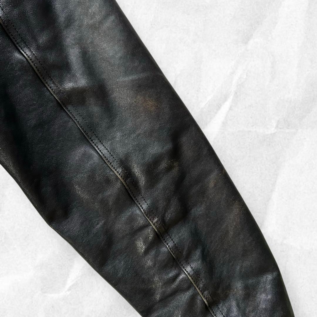 え*氏様 INHERIT The Brave Man コラボ レザージャケット