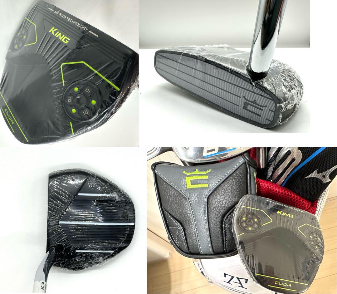 新品｜初心者向けメンズゴルフクラブセット11本｜ミズノ／パター／キャディバック付