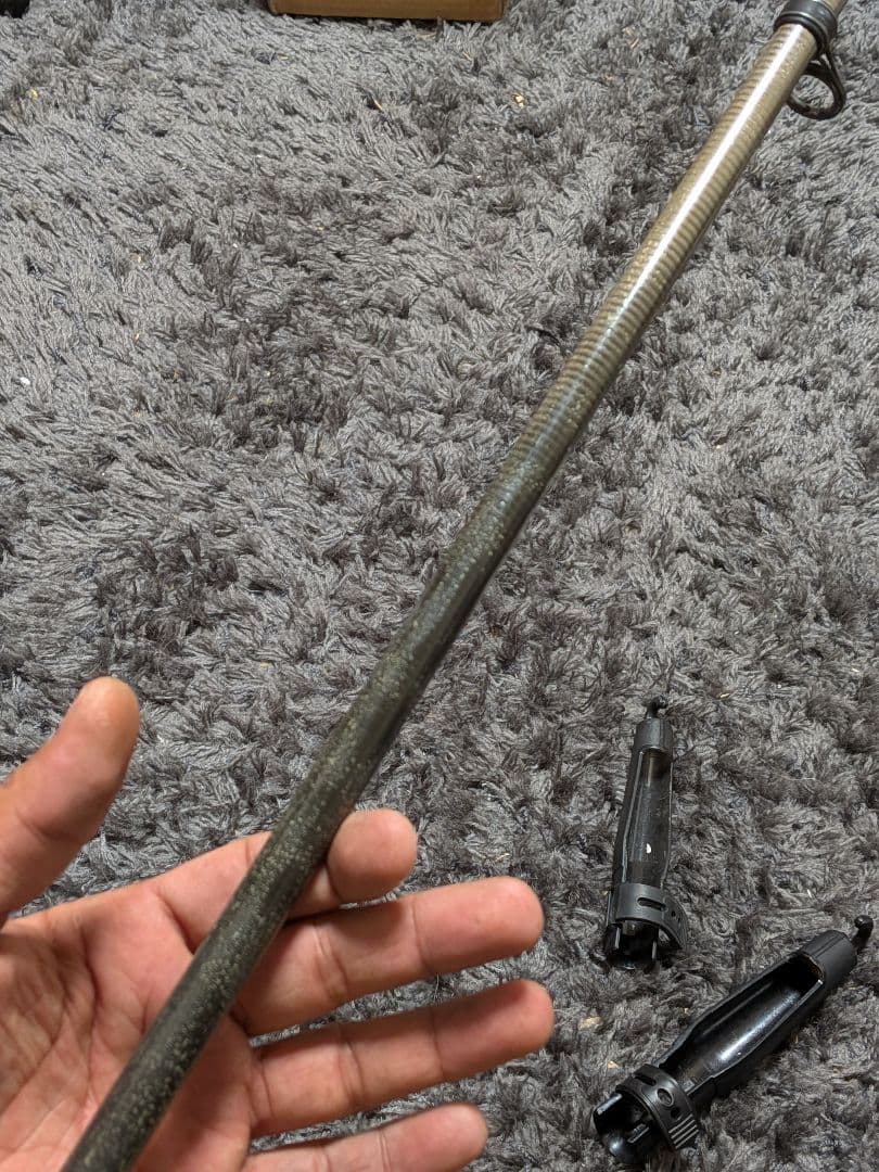 がまかつがま磯シルバー2号5.4m&遠投5号4m改造竿まとめて2本