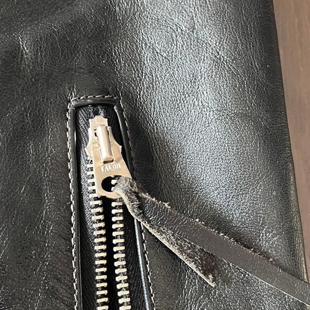 美品 リアルマッコイズ BUCO J-100 馬革 ライダース 黒芯 サイズ44