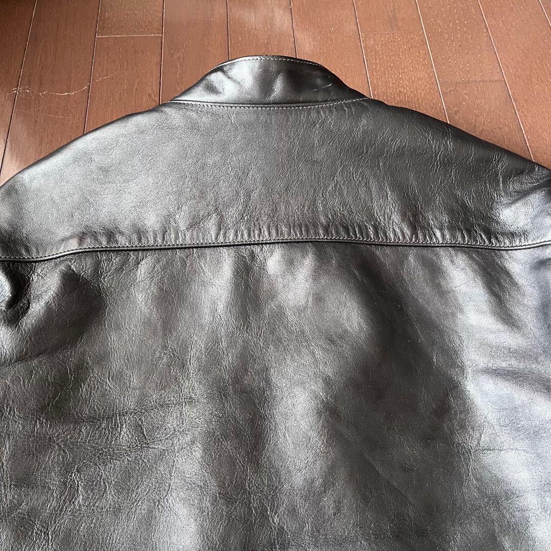 美品 リアルマッコイズ BUCO J-100 馬革 ライダース 黒芯 サイズ44