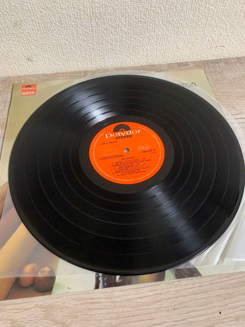 UK初期盤 Eric Clapton 1970 赤Polydor 英国盤