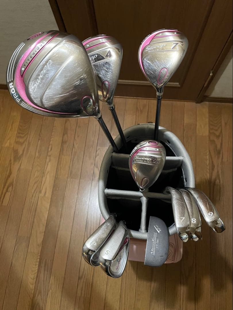 PRGR Sweep プロギア スイープ ゴルフクラブセット 右打 レディース